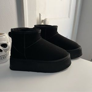 Fashion Nova Platform Boots